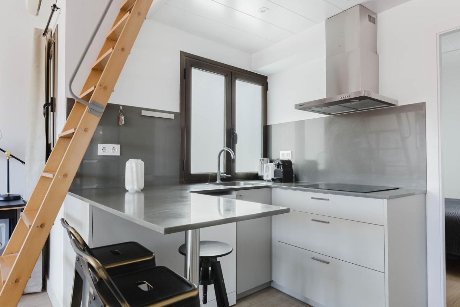 Apartament Blueground Galvany Furnished Penthouse Bcn-135 *